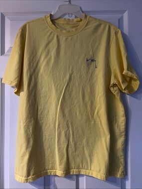 Guy Harvey Yellow Short Sleeve Graphic Tee